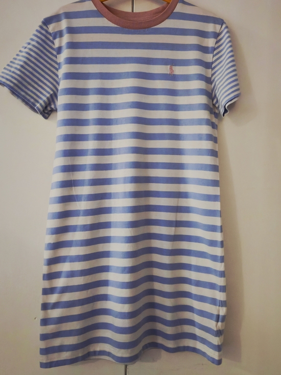 Polo Ralph Lauren Other - Polo Ralph Lauren Striped Tee with Pink Trim
